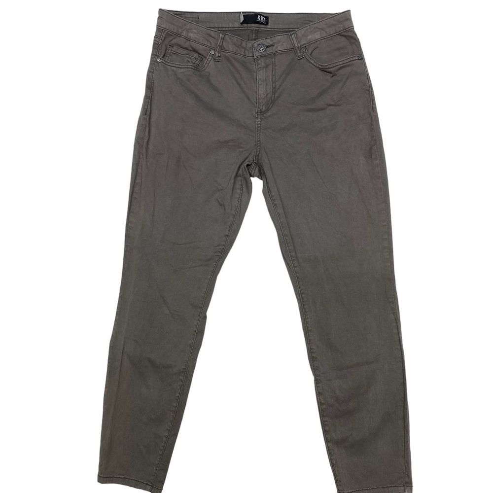 Kut From The Kloth Jeans Womens 12 Gray Donna Ankle Skinny Denim Ladies